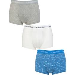 Calvin Klein Pack Low Rise Trunks Cotton Stretch MULTI