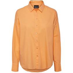 Pieces Tanne Long Sleeved Shirt - Mock Orange