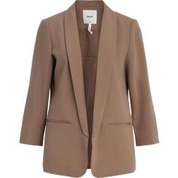 Object Klassisk Blazer Brun