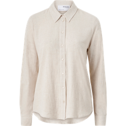 Selected Camicia Donna Viva - Beige