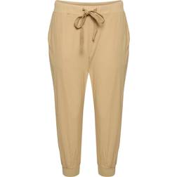 Kaffe Naya Capri Damenhosen - Beige