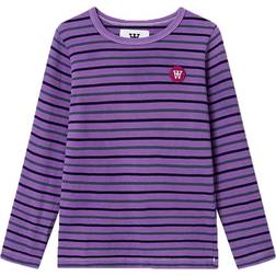 Wood Wood Light Amethyst Stripes Kim Bluse år