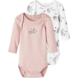 Name It Body l/ä Noos NbfBody 2-pack Bright White/Unicor Body L/Ä