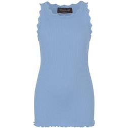 Rosemunde Girl's Top w/ Lace - Blue Heaven