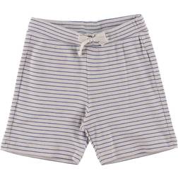 MarMar Copenhagen Modal Rib Space Blå Stripe Paulo Shorts år/104