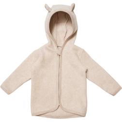 Huttelihut Fluffy fleecejakke Beige 104-110