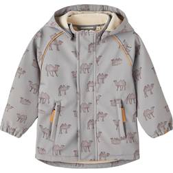 Name It Kid's Alfa Softshell Jacket - Wet Weather