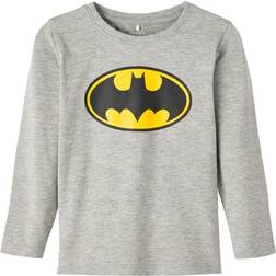 Name It Grey Melange Jumis Superhelt Bluse