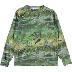 Molo T-shirt LS, Rill/Wondrous pond