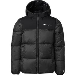 Champion Kid's Hooded Jacket - Black