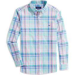 Vineyard Vines Madras Plaid Long-Sleeve Shirt