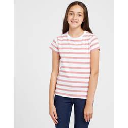 PETER STORM Kids' Striped Tee, Pink