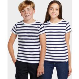 PETER STORM Kids' Striped Tee, Navy