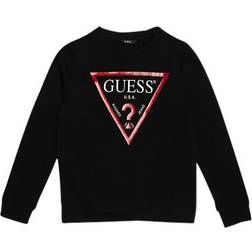 Guess Sweatshirt - Grenadine/Sort/Hvid