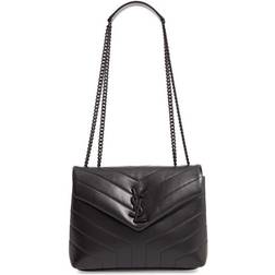 Saint Laurent Small Loulou Leather Shoulder Bag