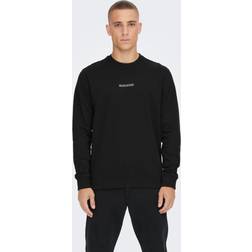 Only & Sons Normal passform O-ringning Sweatshirt