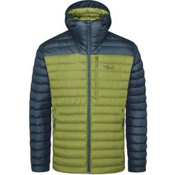 Rab Microlight Alpine Jacket Dunjacka Herr Orion Blue Aspen Green