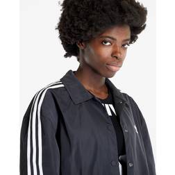 adidas Originals 3-Stripes Coach Jacket, Black