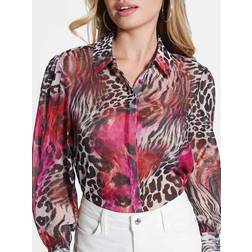 Guess Animalier Blouse