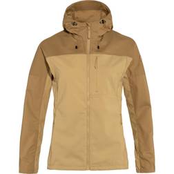 Fjällräven Dame Abisko Midsummer Jakke (BEIGE (DUNE BEIGE-BUCKWT BRWN/196-232) (XL)