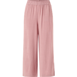 Pieces Pcvinsty Hw Linen Culotte - Woodrose