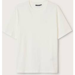 J.Lindeberg Dale Organic Cotton Patch T-Shirt Cloud White