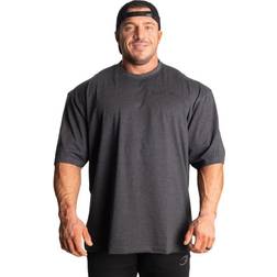 Gasp Division Iron Tee - Dark Grey Melange