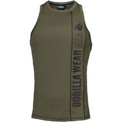 Gorilla Wear Branson Tank Top - Army Green/Black