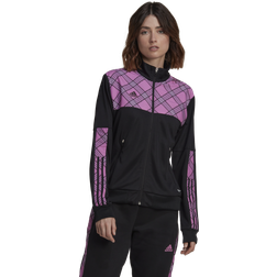 adidas Track Jakke Sort/pink Kvinde