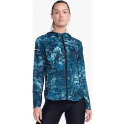 2XU Aero Trailscape Jacket - Trailscape Bluejay/Slvrreflect