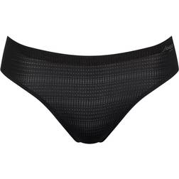 Sloggi 2-pak ZERO Motion Ultra High Leg Brief Black