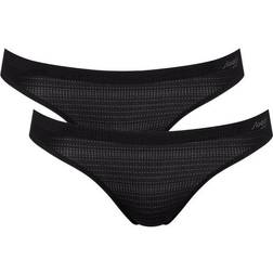 Sloggi 2-pack ZERO Motion Mini Brief Black