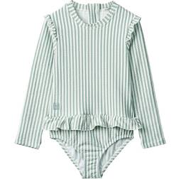 Liewood Sille Striped Swimsuit - Sea Blue