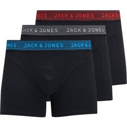 Jack & Jones Junior 3er-Set Boxershorts Schwarz