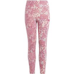 adidas Future Icons Allover Print Tights Pink