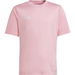 Adidas Junior Tabela 23 Short Sleeve T-shirt- Pink/White