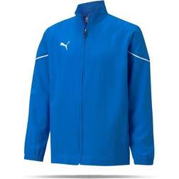 Puma Unisex Kid's TeamRISE Sideline Jacket Jr - Electric Blue Lemonade