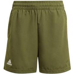 adidas Drenge Club Shorts - White/Green