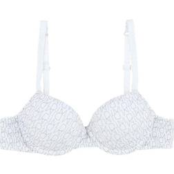 DIM Girls Microfiber Top Comfort Bra - White