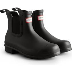 Hunter Boots Women's Original Chelsea Tri Colour Gummistøvler - Sort