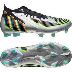 adidas Predator Edge.1 FG - Silver Metallic Black