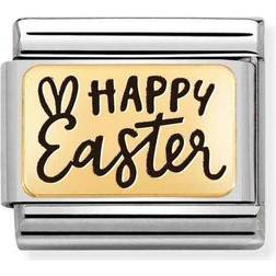 Nomination Classic Gold Happy Easter Charm