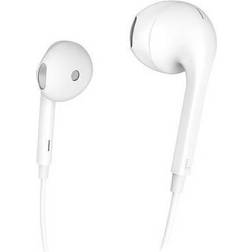 Hama Hi-Fi Écouteurs Intra-auriculaires Filaire Stereo Blanc Volume Réglable