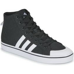 adidas Bravada 2.0 Lifestyle Skateboarding Canvas Mid-Cut Shoes HP7975 - Core Black/Cloud White