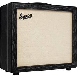 Supro 1732 Royale Cabinet Black Scandia 1x12 baffle guitare