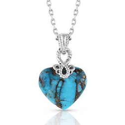 Montana Silversmiths Untamable Heart of Stone Necklace