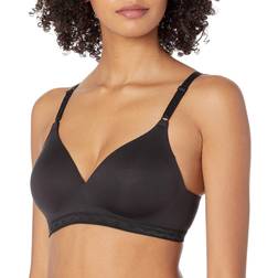 Warner's Cloud 9 Super Soft Wireless Lightly Lined Comfort Bra - Rich Black