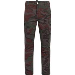 Hudson Stacked Slim Military Cargo Pant DARK ARMY