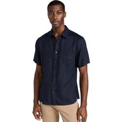 Vince Short Sleeve Linen Shirt