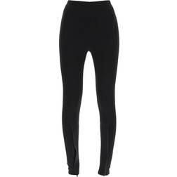 Wardrobe.NYC Front Zip Legging - Black